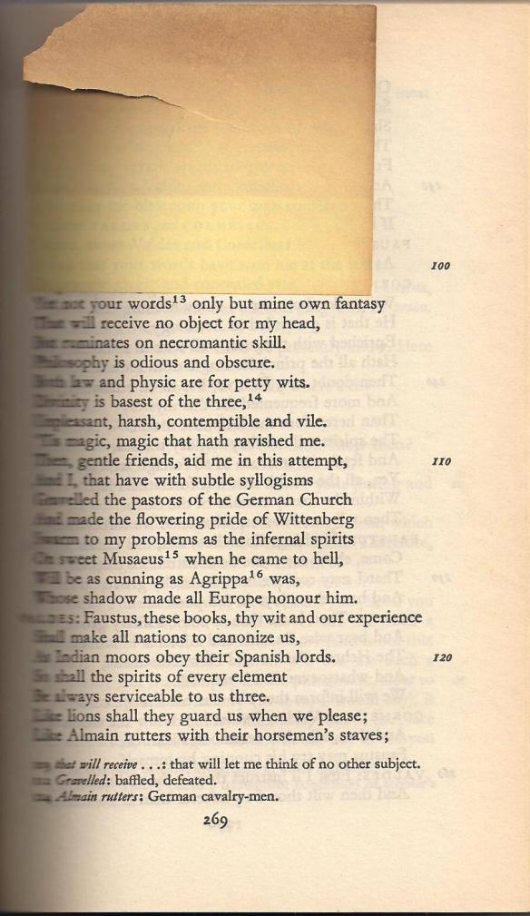 Doctor Faustus by Christopher Marlowe