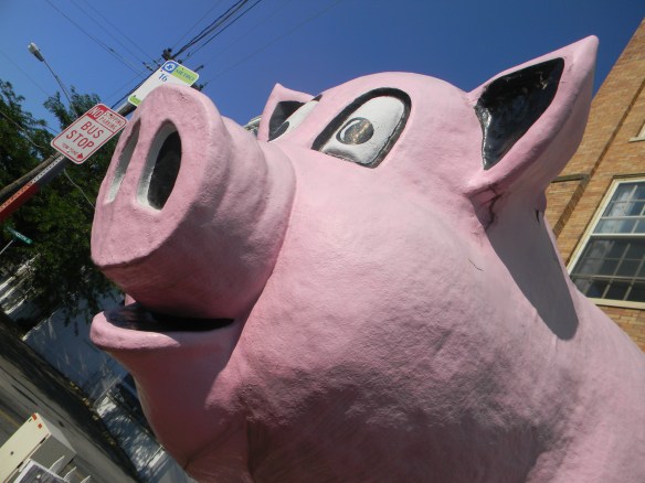 Don't look into his eyes, or you will turn to stone.