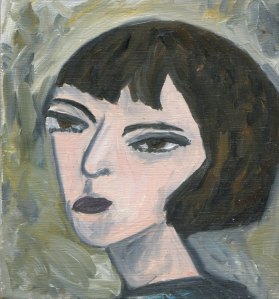 Dorothy Parker- Original Oil Painting by Vivienne Strauss