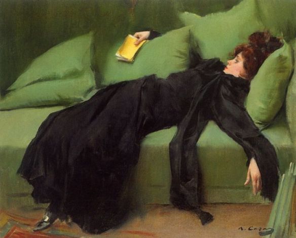Jove Decadent by Ramon Casos i Carbo, 1899.