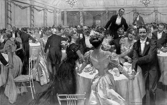 New Year's Eve 1906 at the Savoy. The Illustrated London News, Saturday January 5, 1907.