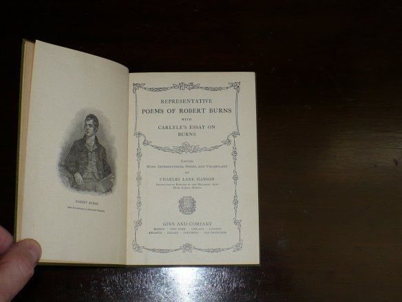 Poems of Robert Burns with Carlyle's Essay, 1897 at designfinder10 $22.00