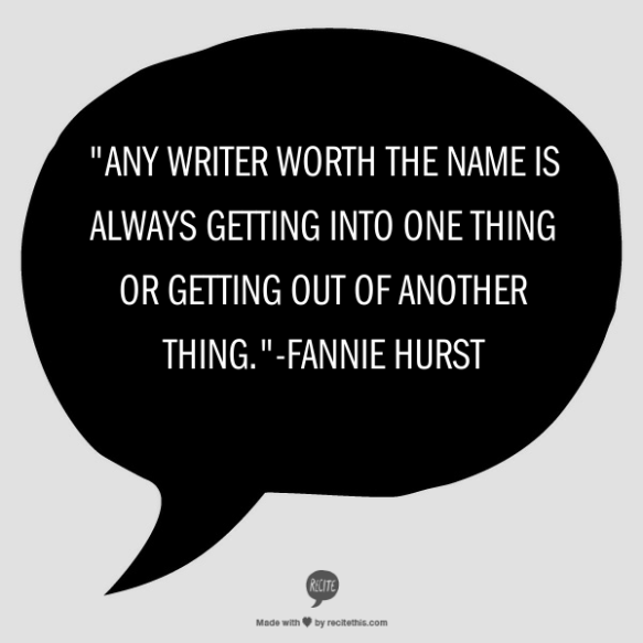 Fannie Hurst Quote
