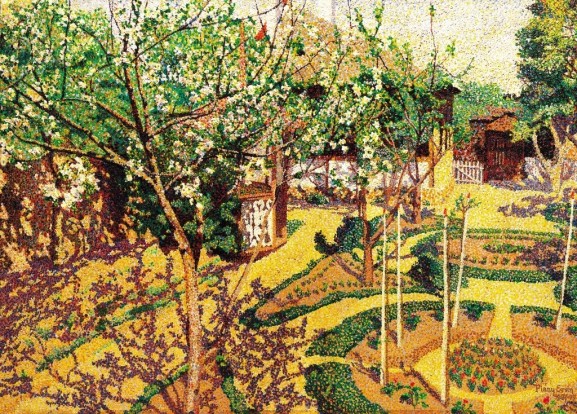 Spring Garden by Ervin Plany, circa 1907-1909