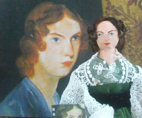 Anne Bronte Doll Miniature by Uneek Doll Designs