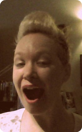 A recreation of my surprised, we-have-how-many-followers? face.