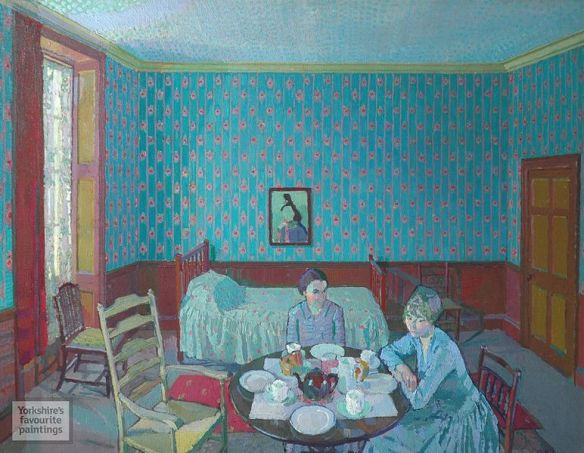 Tea in the Bedsitter by Harold Gilman, 1916