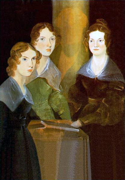 The Sisters Bronte by their brother Branwell Bronte. Anne is on the left. 