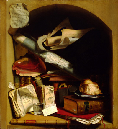 The Poor Artist's Cupboard by Charles Bird King, circa 1815