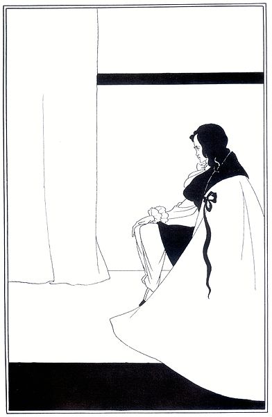 The Fall of the House of Usher by Aubrey Beardsley, 1894-1895