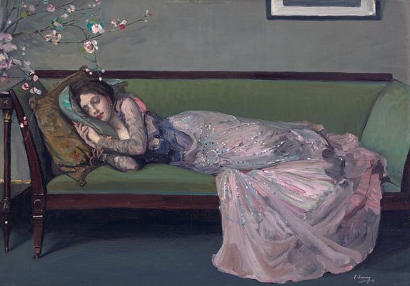The Green Sofa, Sir John Lavery, circa 1903
