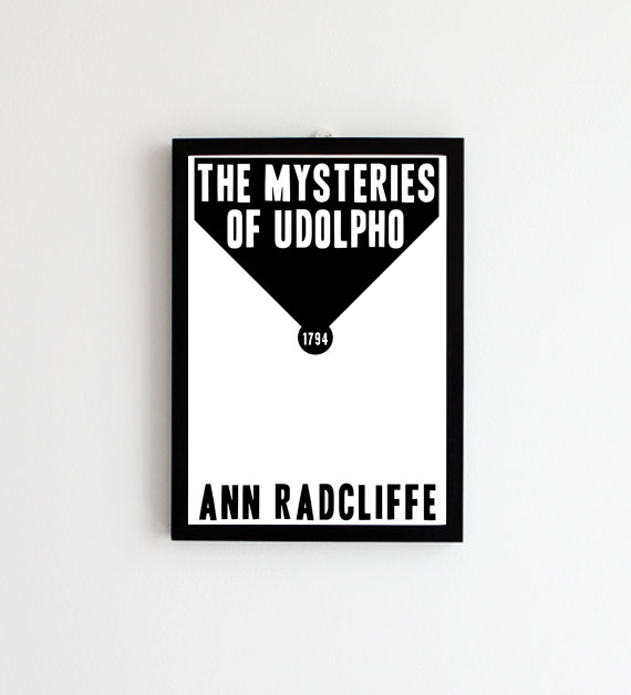 The Mysteries of Udolpho by Ann Radcliffe Print at Pomalia