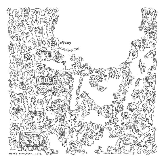 George Bernard Shaw Biographical Drawing by Pagazine