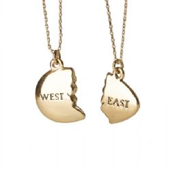 East and West Egg Bestie Necklace