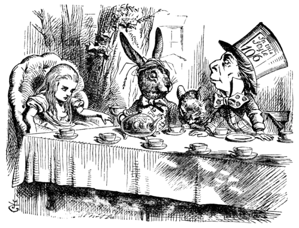 A Mad Tea-Party by Sir John Tenniel