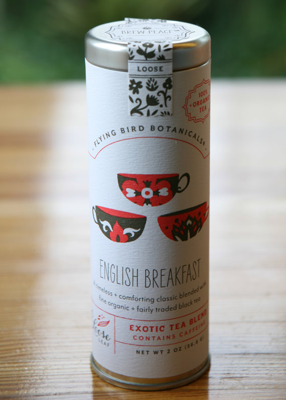 Loose Leaf English Breakfast Tea by Flying Bird Botanicals