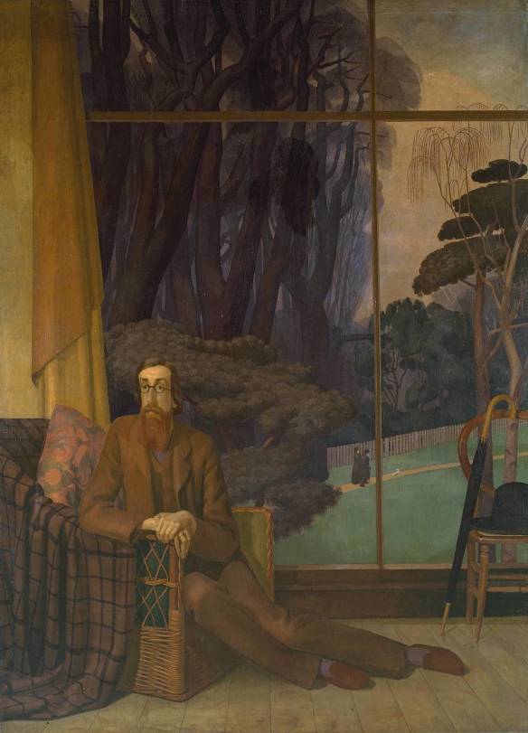 Lytton Strachey 1914 by Henry Lamb 1883-1960