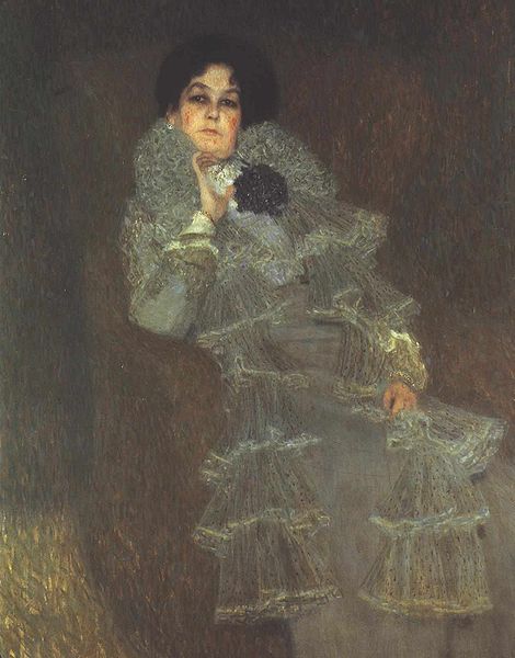 Marie Hennenberg by Gustav Klimt