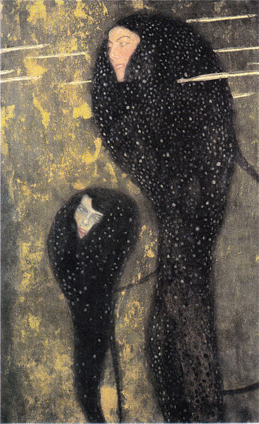 Nixen (Silberfische) by Gustav Klimt, circa 1899