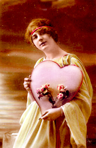 Valentine's Day Image, circa 1910