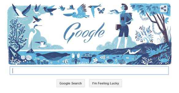 Rachel Carson Google Doodle
