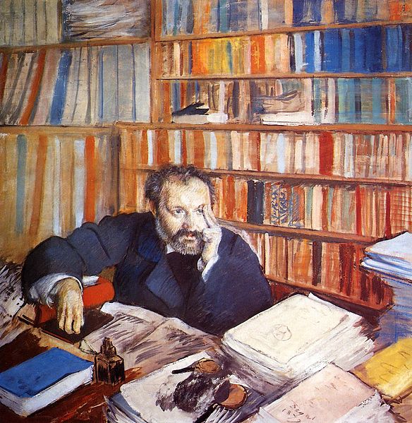 Portrait of Edmond Duranty by Edgar Degas, 1879
