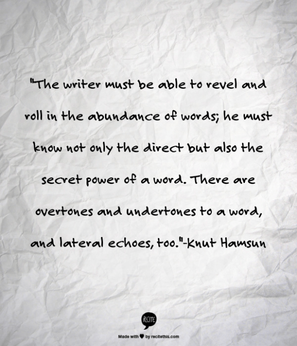Knut Hamsun Quote