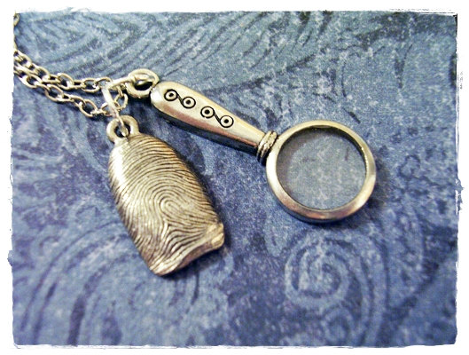 Super Sleuth Necklace by Evelyn Mae Creations