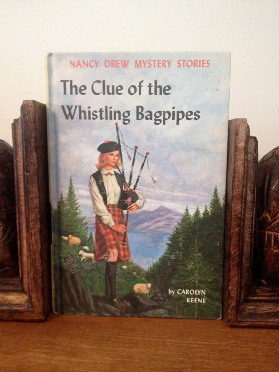 The Clue of the Whistling Bagpipes at Kelsey's Literary Loves