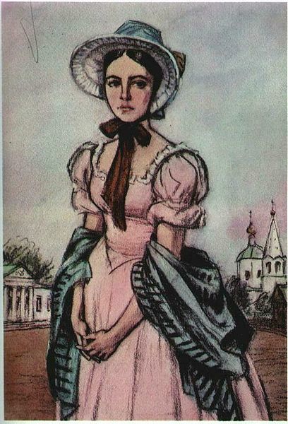 Liza Kalitina, circa 1880