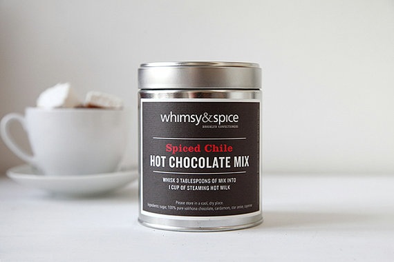 Spiced Chile Hot Chocolate Mix by whimsyandspice