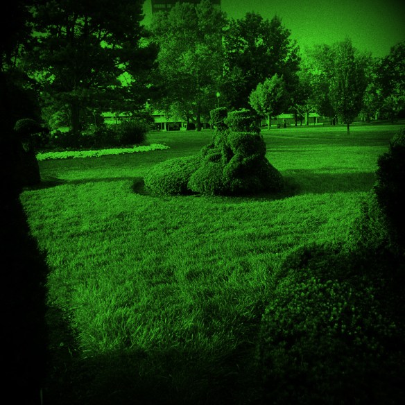 Topiary Couple