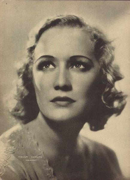 Miriam Hopkins, 1933