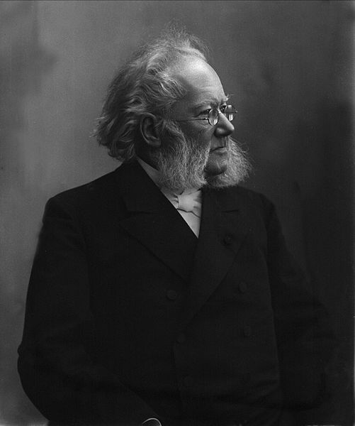 Henrik Ibsen  by Gustav Borgen, 1898 or earlier