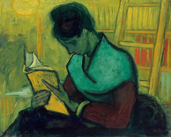 The Novel Reader by Vincent van Gogh, November 1888