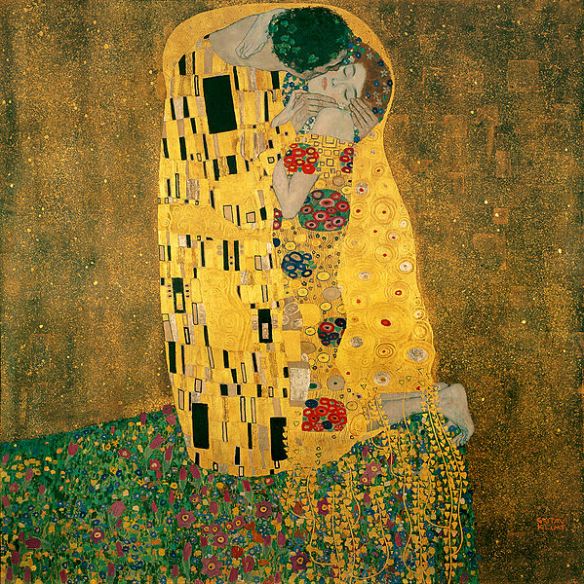 Gustav Klimt: The Kiss 1907-1908