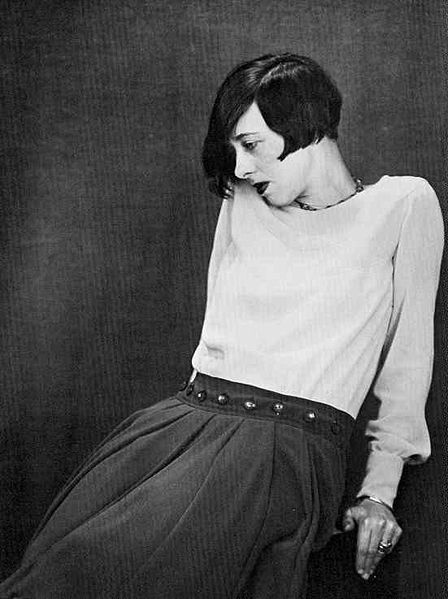 Portrait of Solita Solano by Berenice Abbott, circa 1920