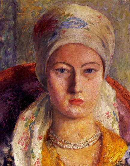 Julia Frances Strachey by Dora Carrington, 1925