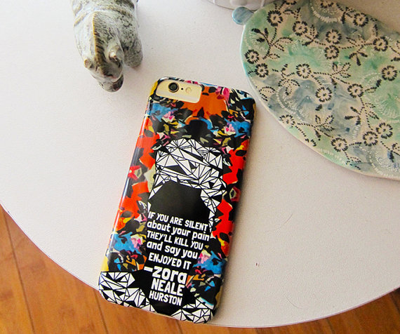 Zora Neale Hurston phone case by NOxLA. $36.00.