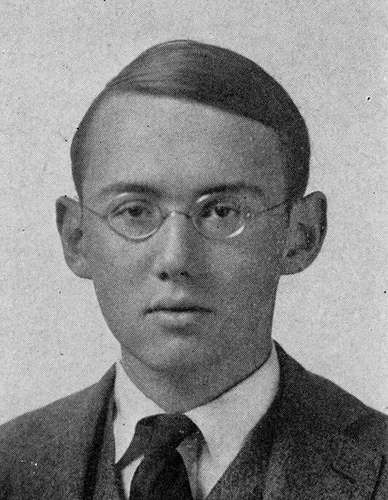 Stephen Vincent Benét, in the Yale College Yearbook (1919).