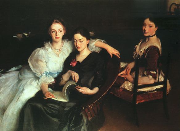 The Misses Vickers by John Singer Sargent, 1884