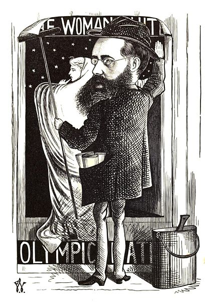 Wilkie Collins by Frederick Waddy, 1872