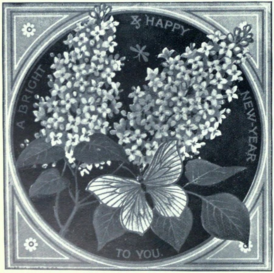 Thomas Crane Greeting Card, circa 1880s