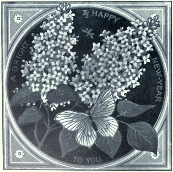 Thomas Crane Greeting Card, circa 1880s