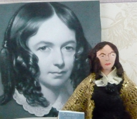 Elizabeth Barrett Browning Doll by Uneek Doll Designs. $49.00