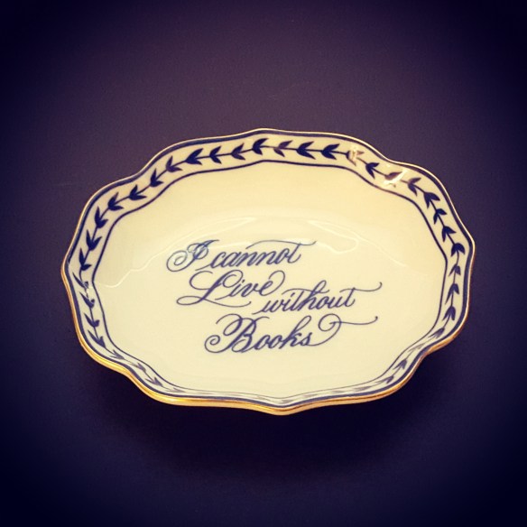 I cannot live without books