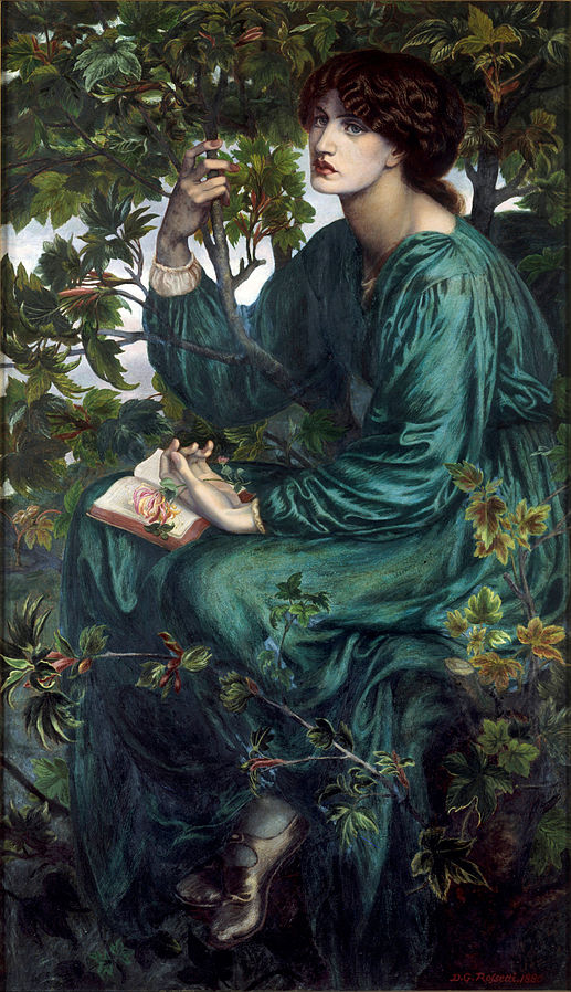 The Day Dream by Dante Gabriel Rossetti, 1880