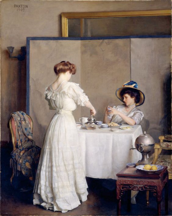 Tea Leaves by William McGregor Paxton
