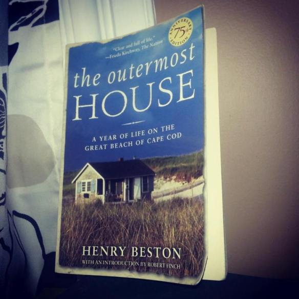 My copy of The Outermost House