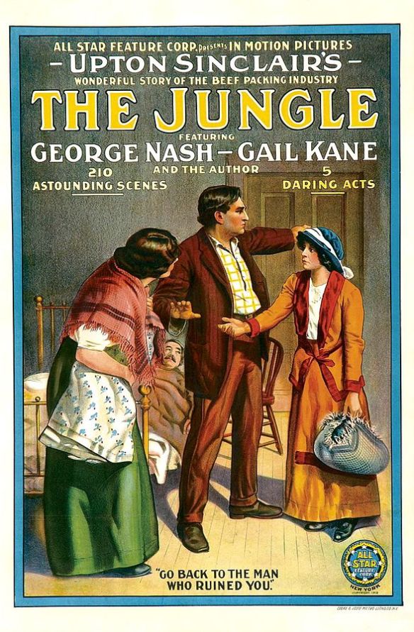 Film Poster for The Jungle, 1914